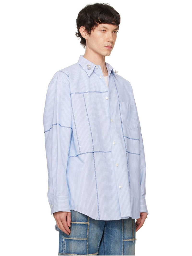 doublet Blue Frankenstein Cutting Shirt outlook
