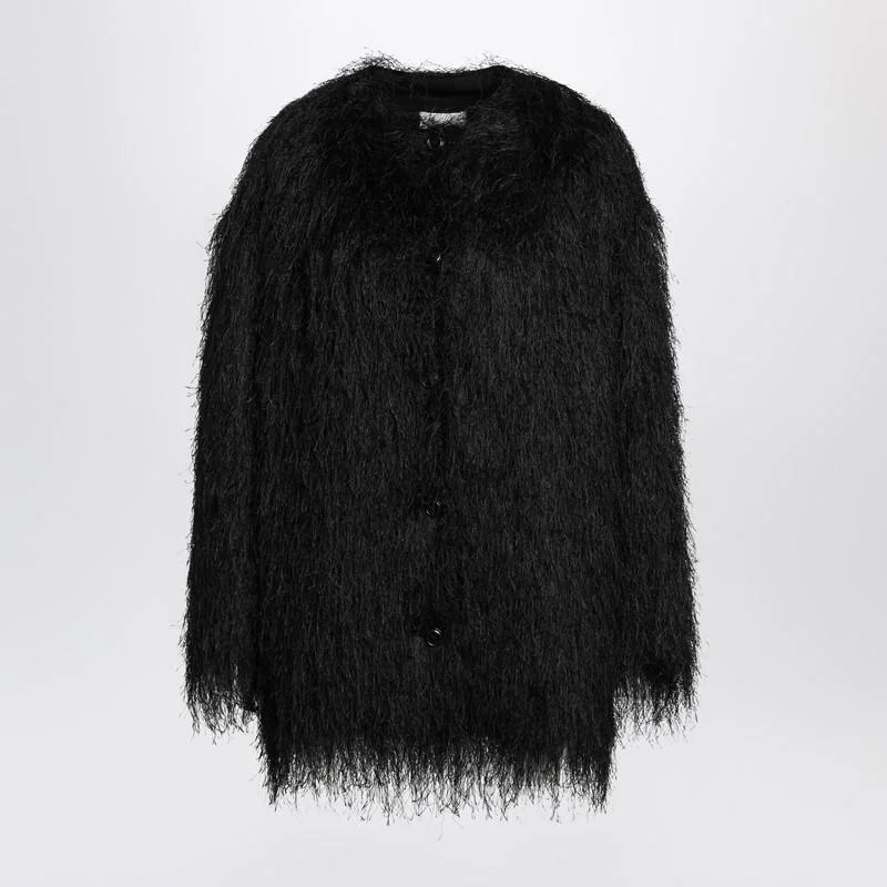 Loulou De Saison Filipo Coat With Fringes - 1