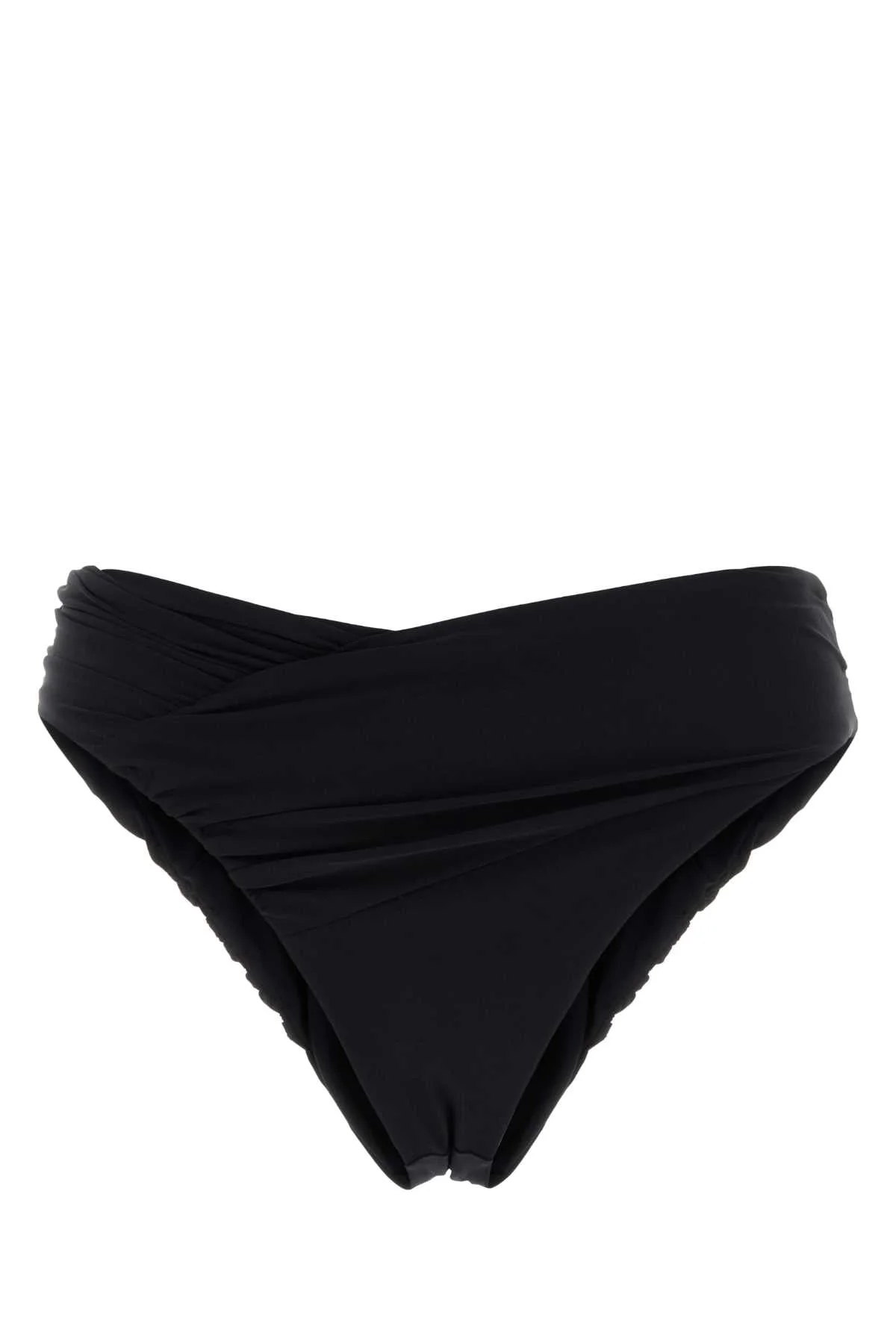 Magda Butrym Women Black Stretch Nylon Bikini Bottom - 1
