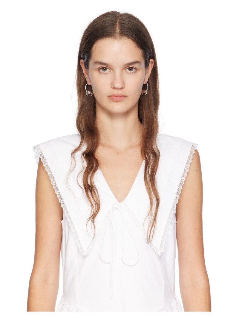 Silver Present Earrings 3