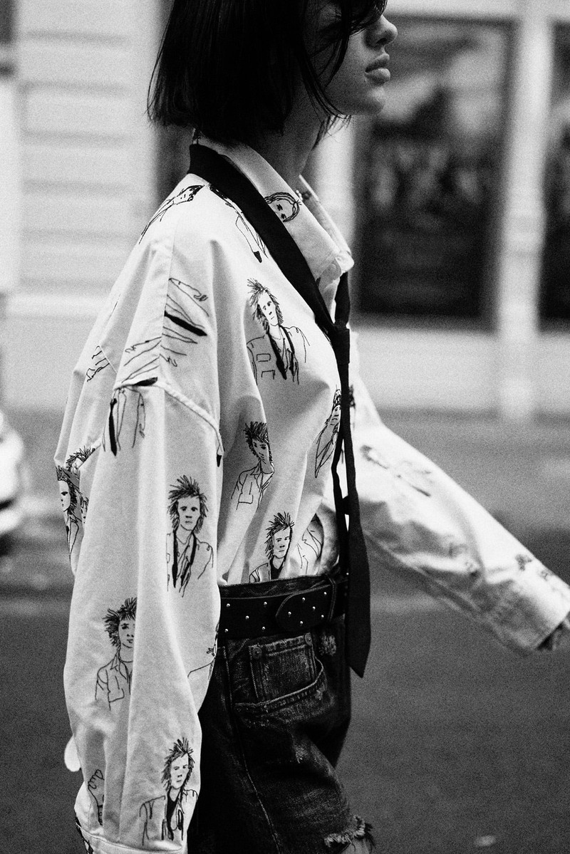 DROP NECK SHIRT 1