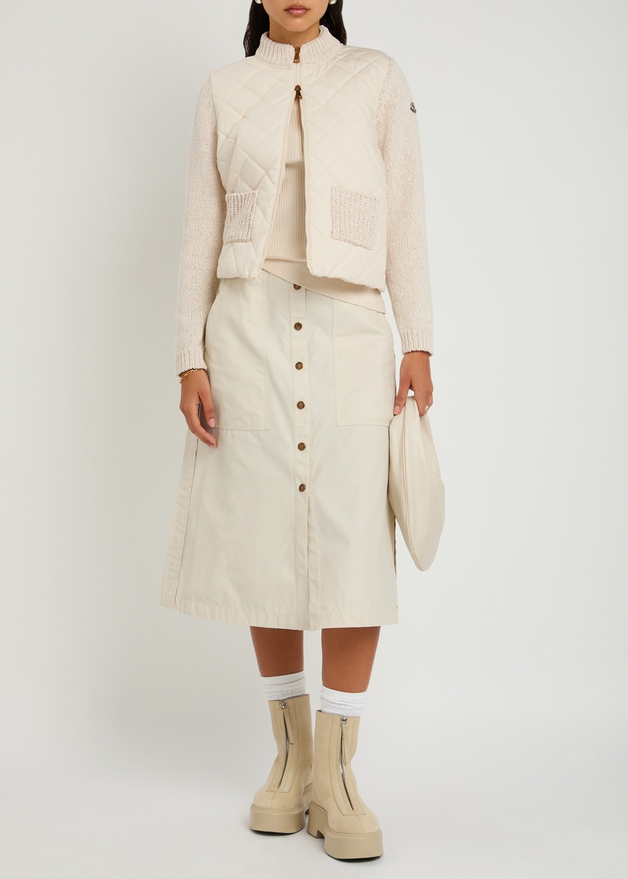 Moncler Quilted Knit Jacket - 4