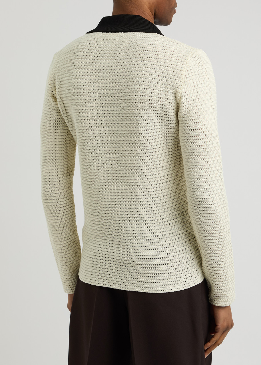 Jil Sander Cotton-knit Polo Jumper - 3
