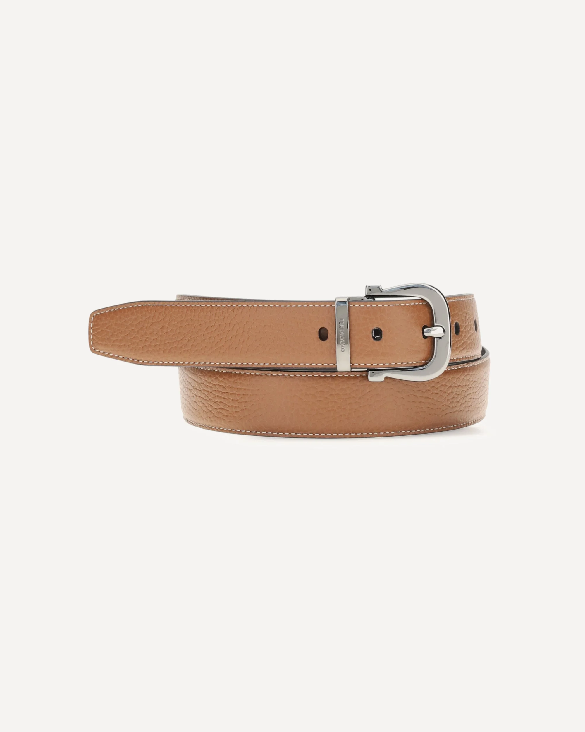 Reversible and adjustable Gancini Belt - 1