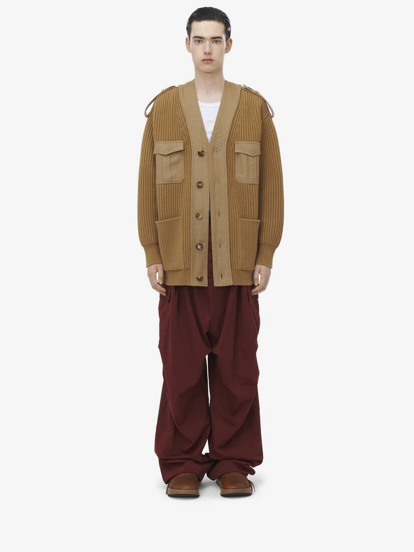 Oversized Utility Cardigan - 3