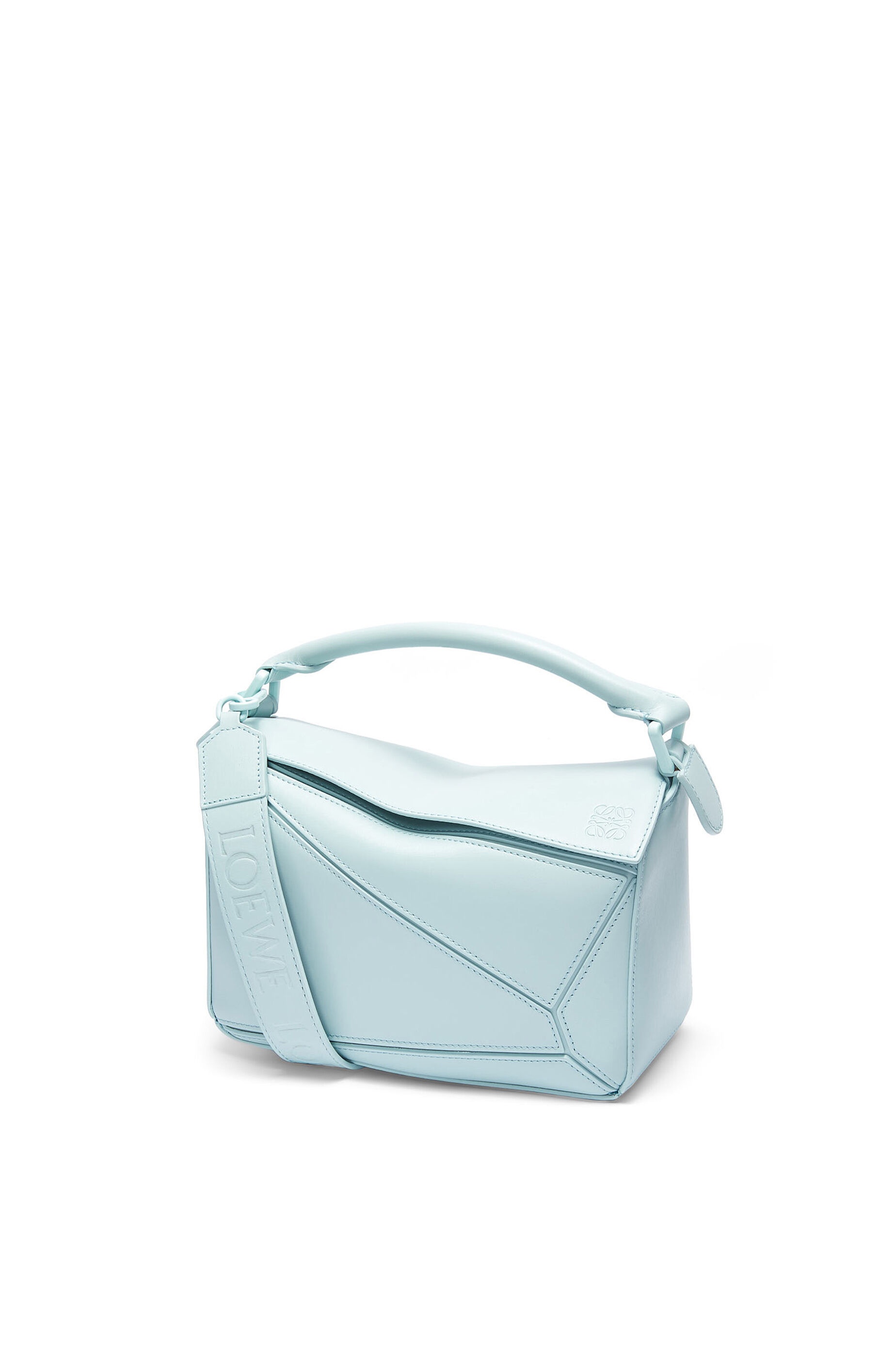 Small Puzzle bag in satin calfskin - 1