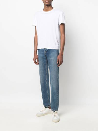 Nudie Jeans stonewashed straight-leg jeans outlook