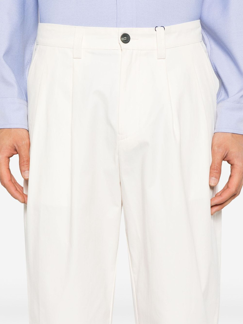 mid-rise wide-leg trousers 5