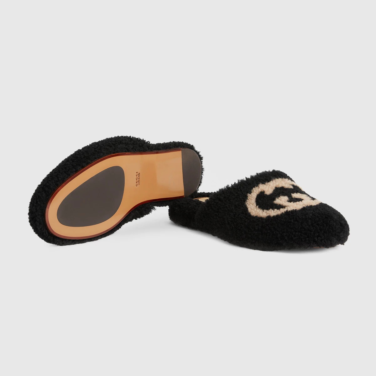 Women's slipper with Interlocking G - 5