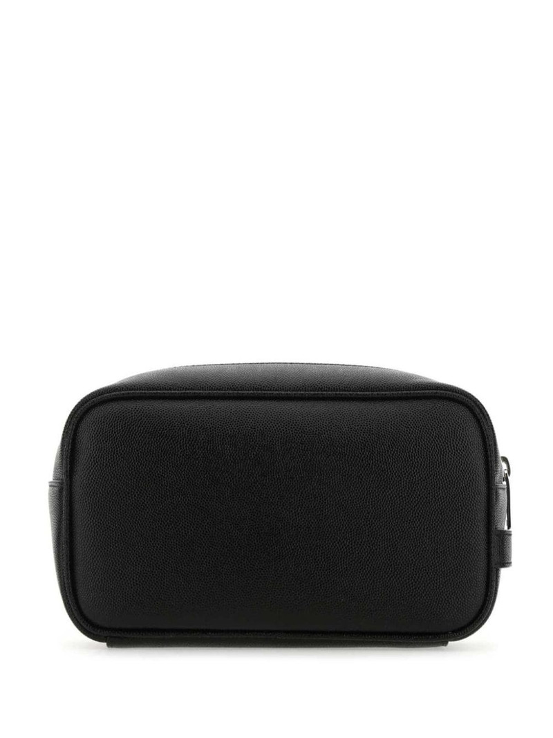 SAINT LAURENT leather wash bag outlook