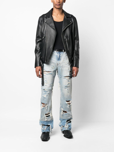 WHO DECIDES WAR Gnarly distressed jeans outlook