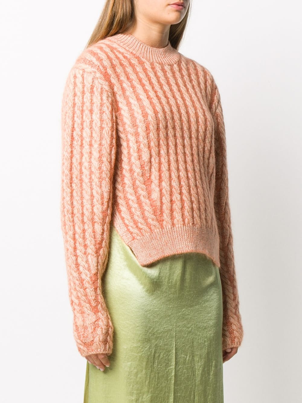 cable knit jumper - 3