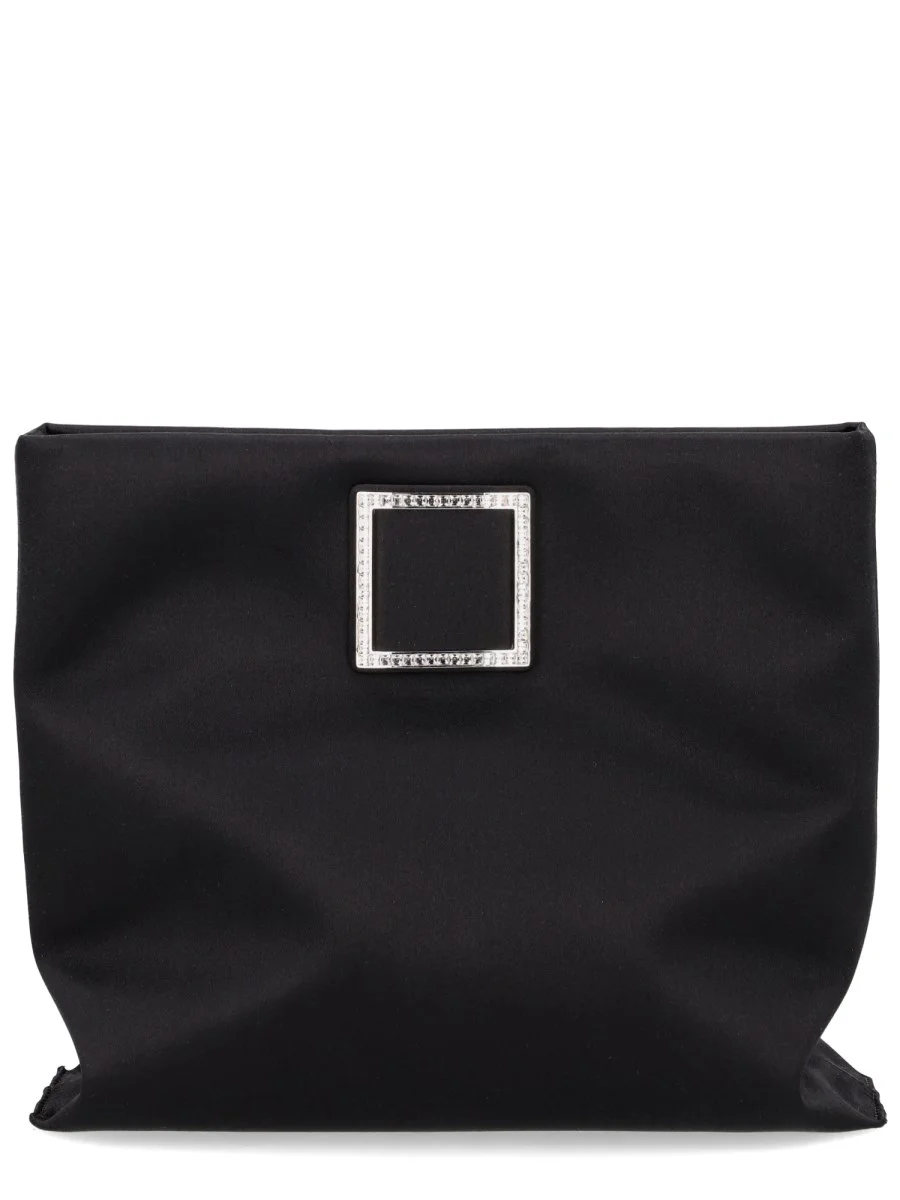 TROMPETTE CLUTCH BAG WITH BUCKLE - 1