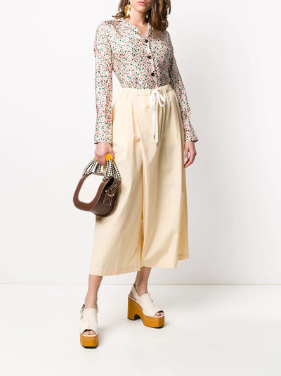 Marni wide leg trousers outlook