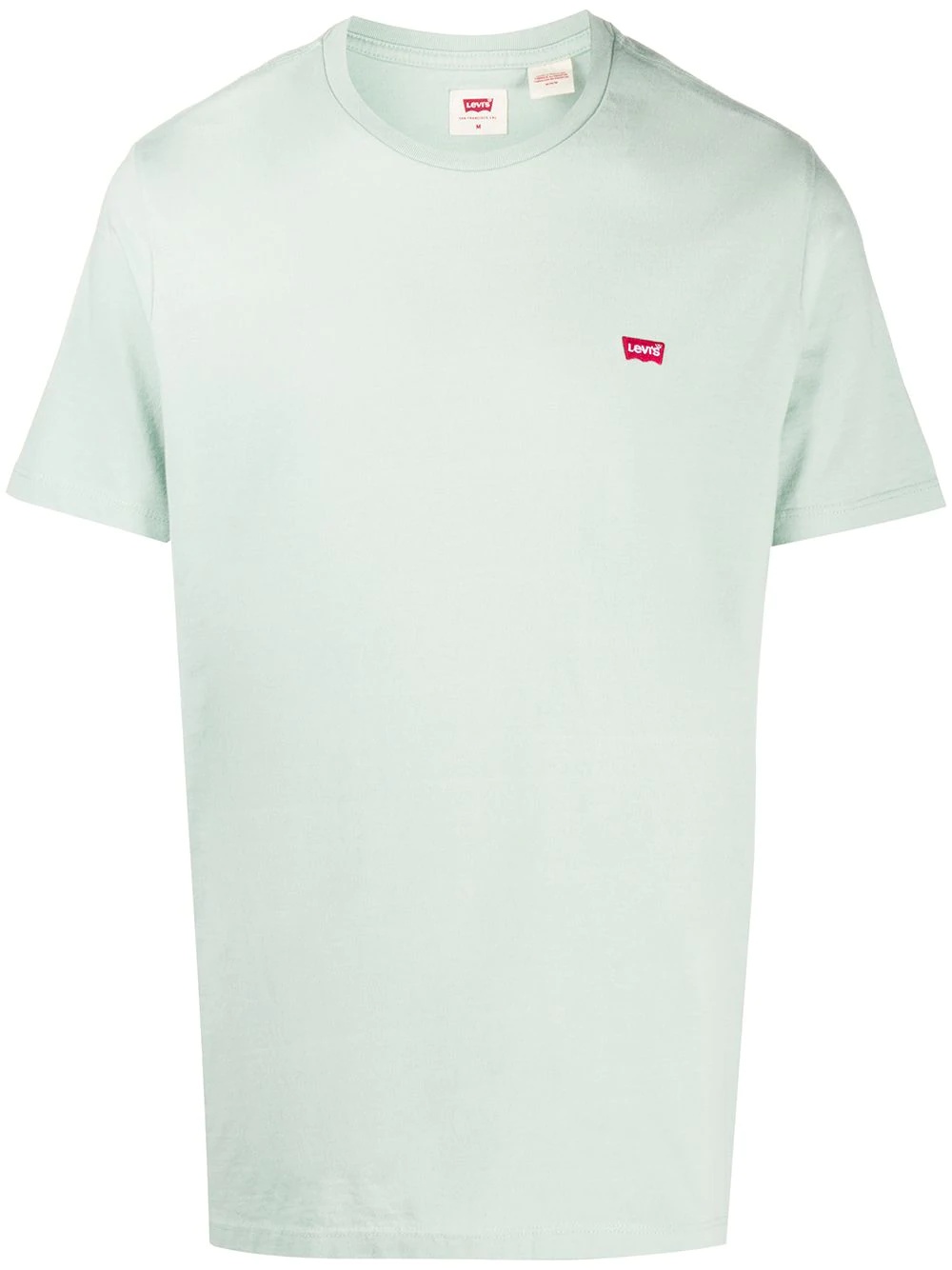 embroidered logo T-shirt - 1