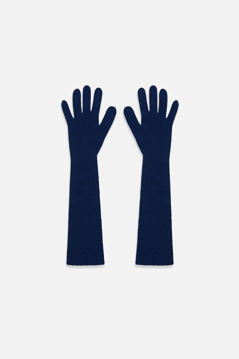 CASHMERE LONG GLOVES 1