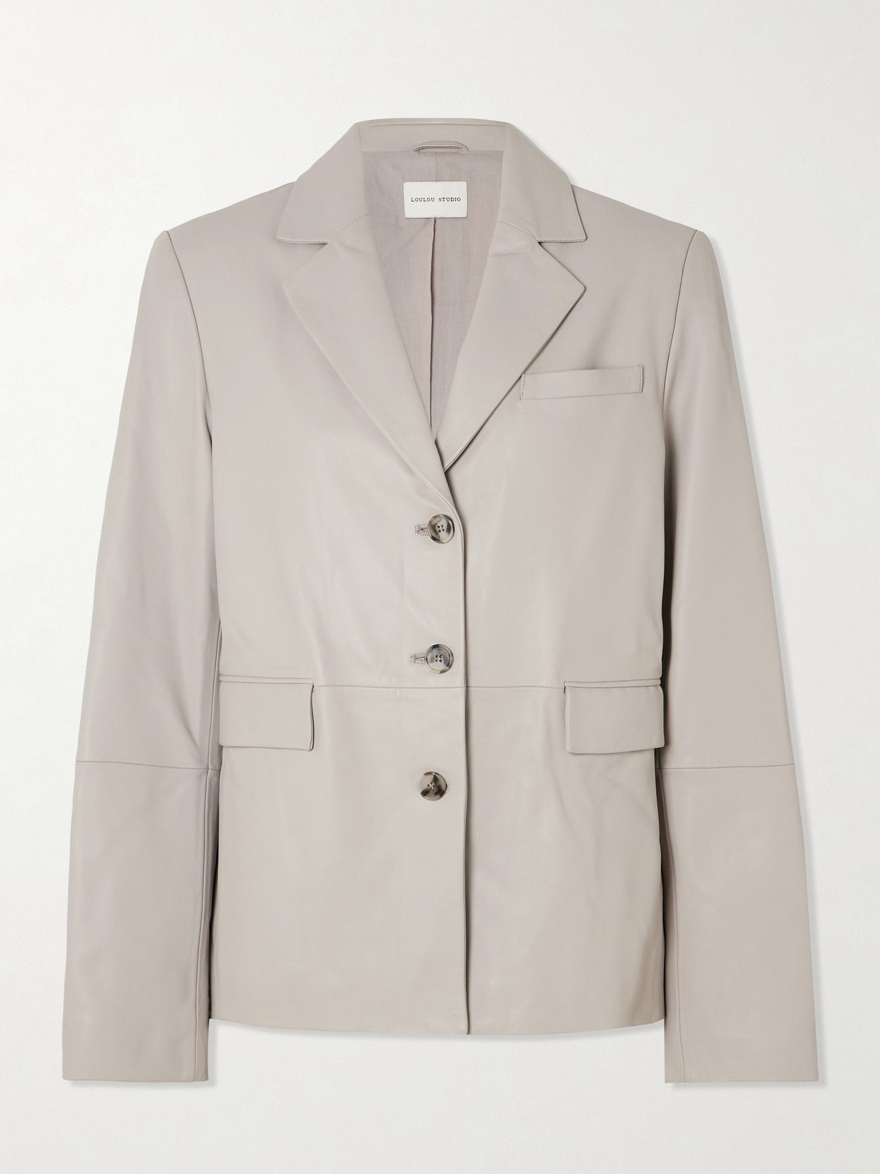 Aldo Leather Blazer - 1