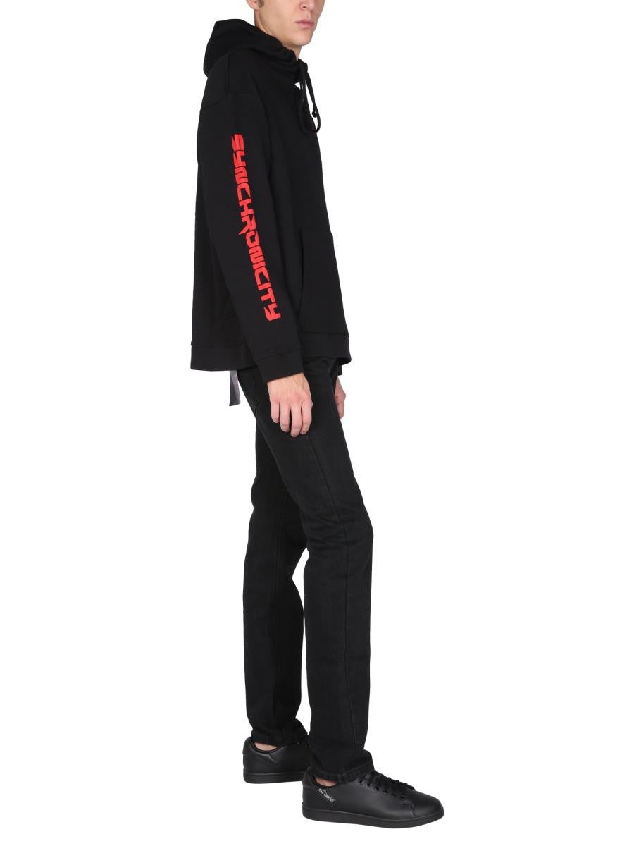 【送料&関税込】Raf Simons sinchronicity Sweatshirt Raf Simons Synchronicity Sweatshirt - Black | Garmentory