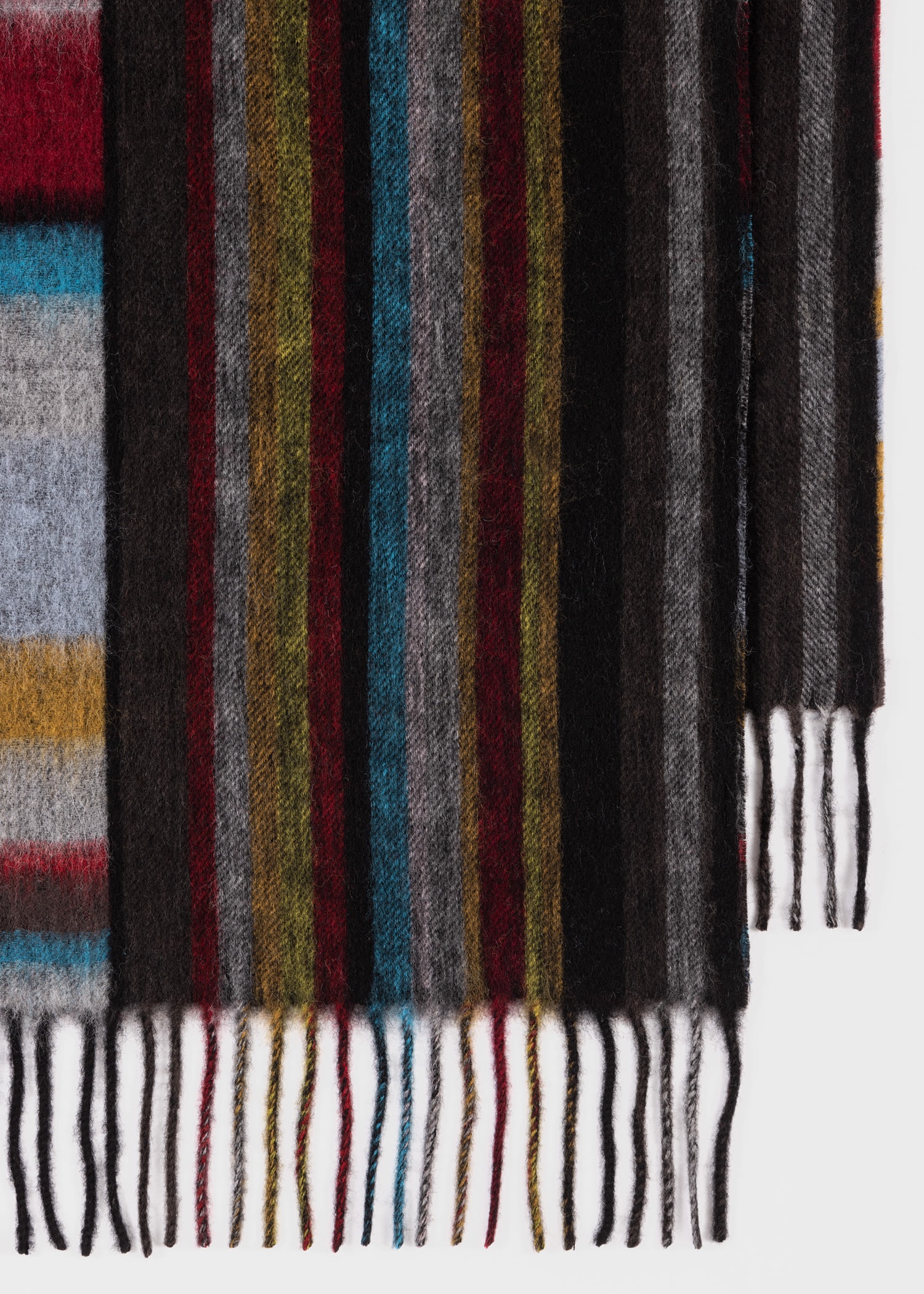 Mixed 'Signature Stripe' Scarf - 4
