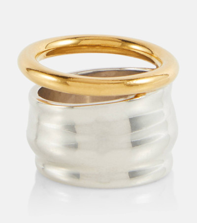 Loewe Silver & Gold Nappa Knot Ring outlook
