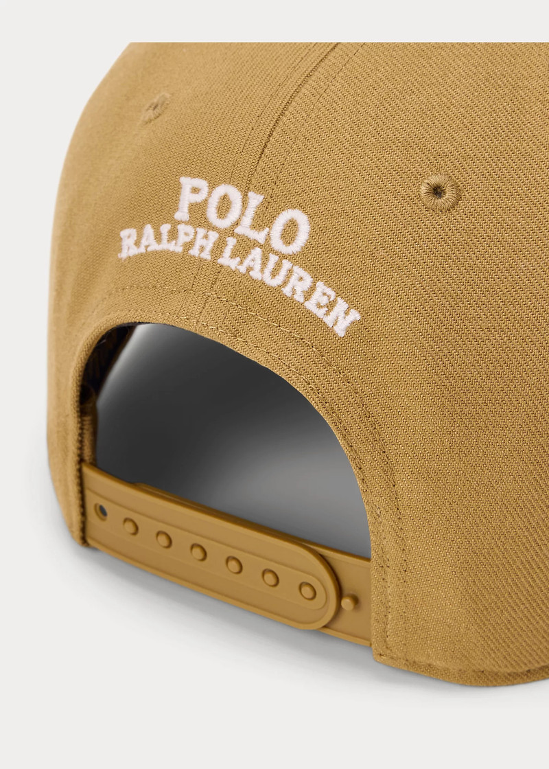 Twill High-Crown Ball Cap 3