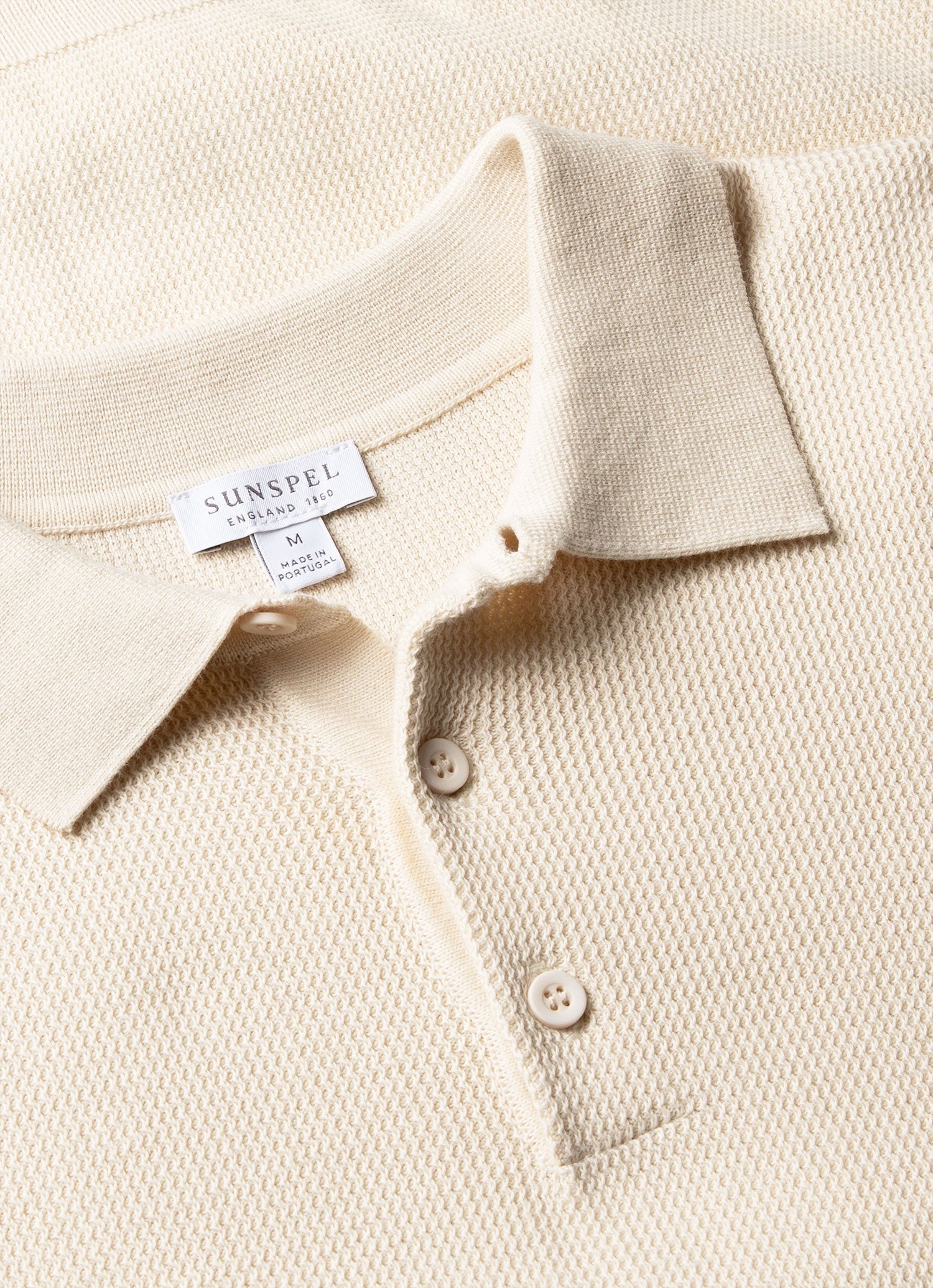 Sunspel x MR PORTER Racked Stitch Polo Shirt - 4