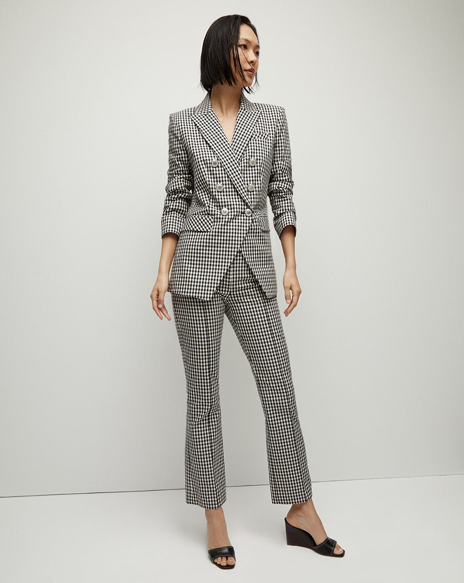 CHARLESTON GINGHAM DICKEY JACKET - 5