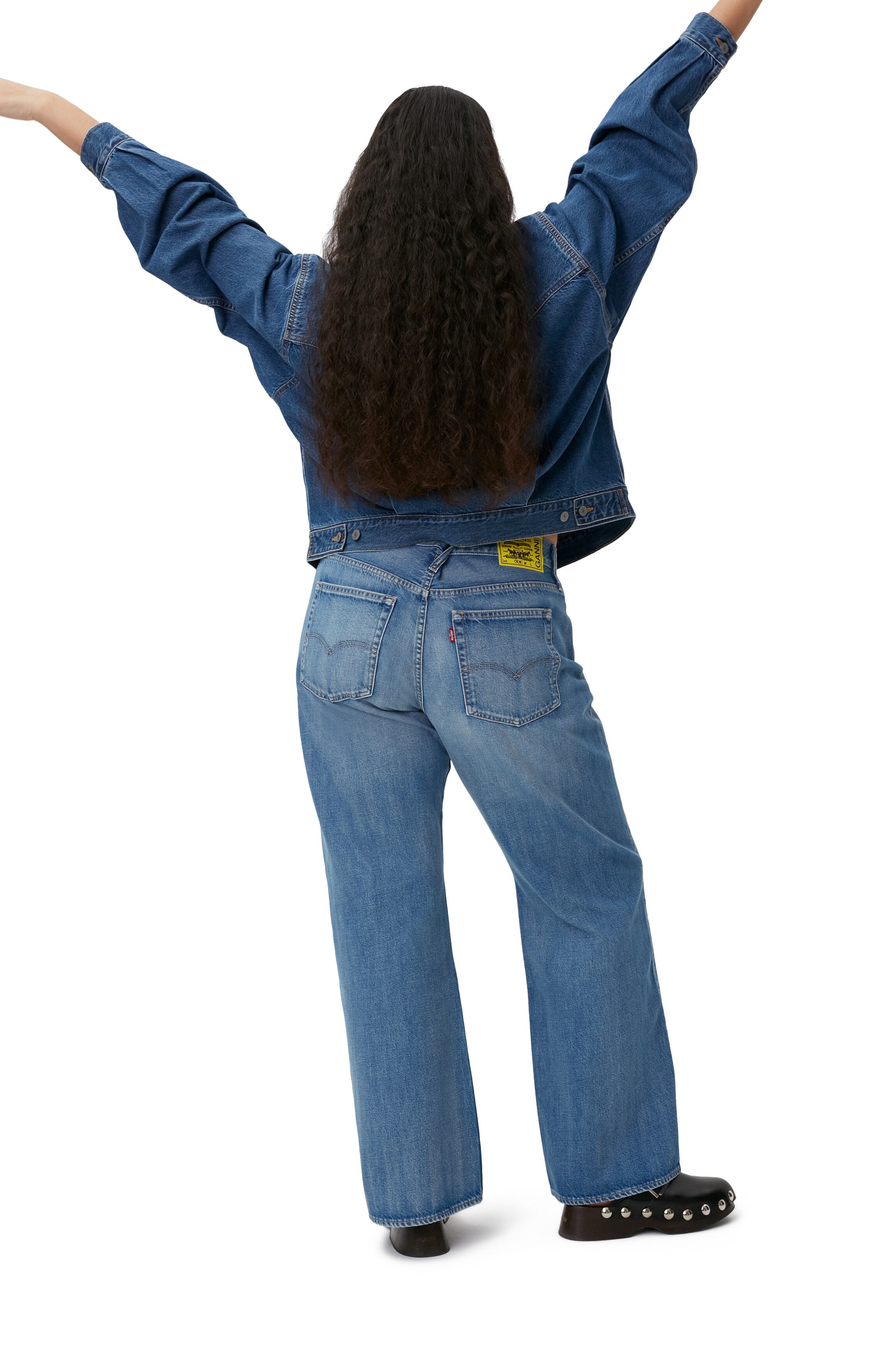 BAGGY BOOTCUT JEANS - 5