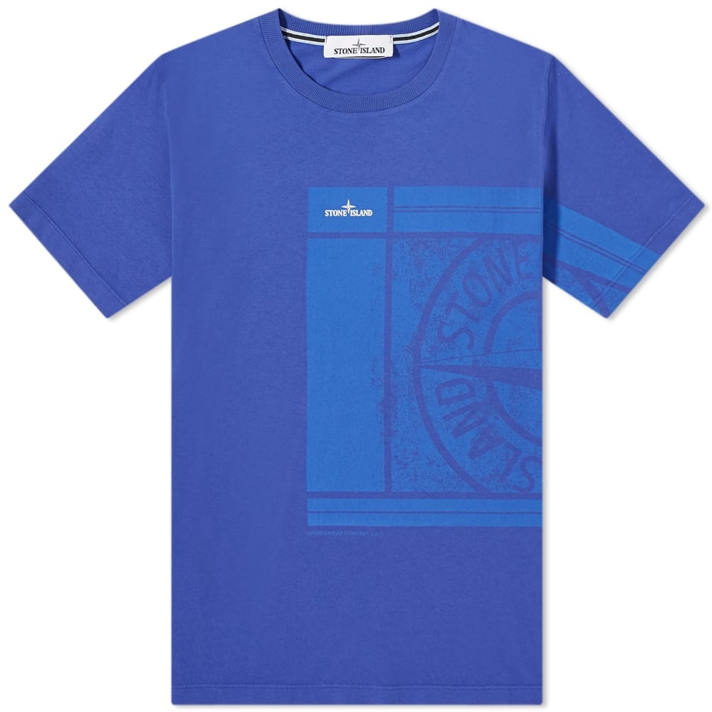 Stone Island Large Side Logo Tee - 1