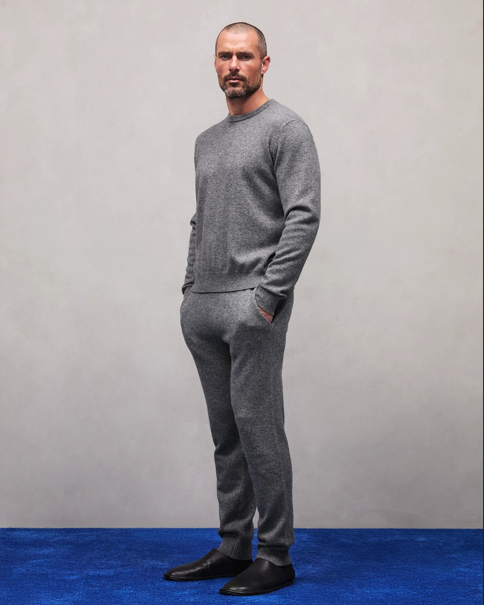 KNIT CREWNECK CONCRETE - 4