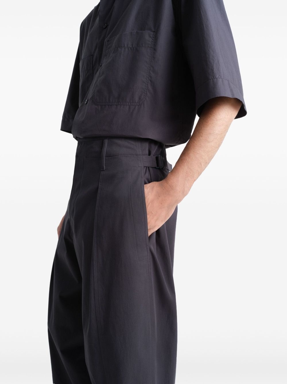 pleated trousers - 4