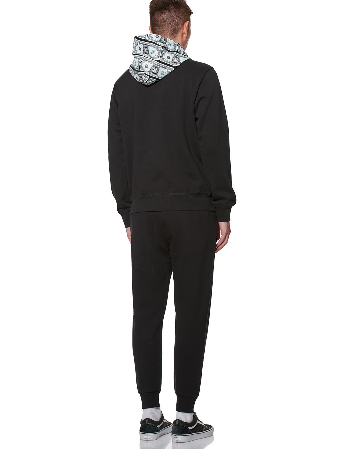 BANKNOTE SEAGULL PRINT HOODIE - 6