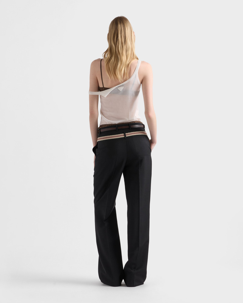 Kid mohair pants 5