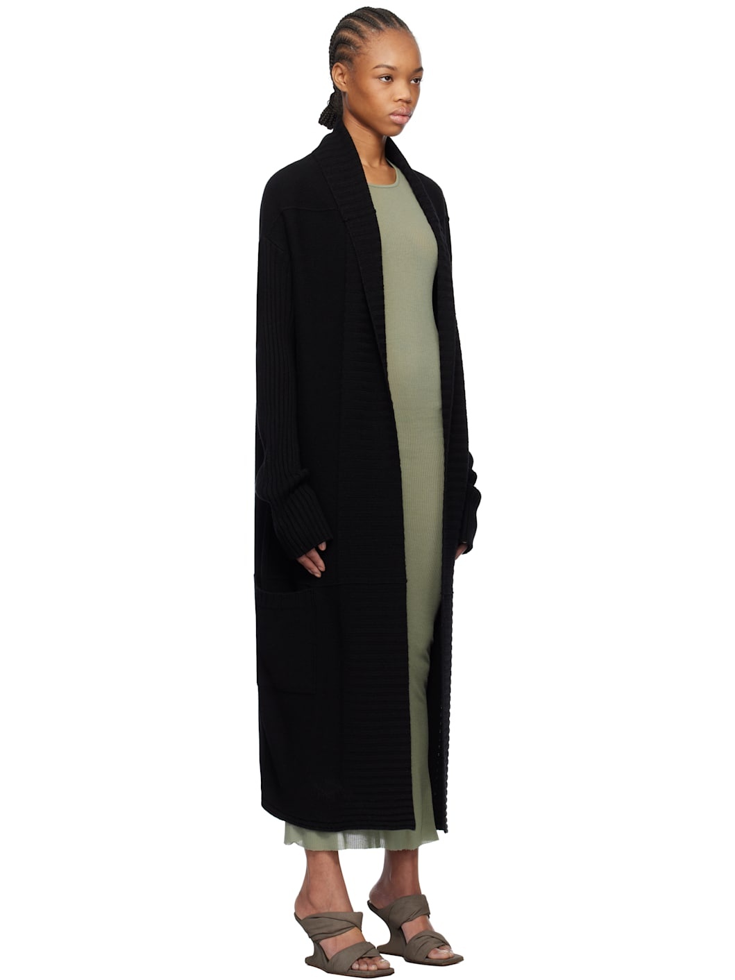 Black Hollywood Dafne Robe Cardigan - 2