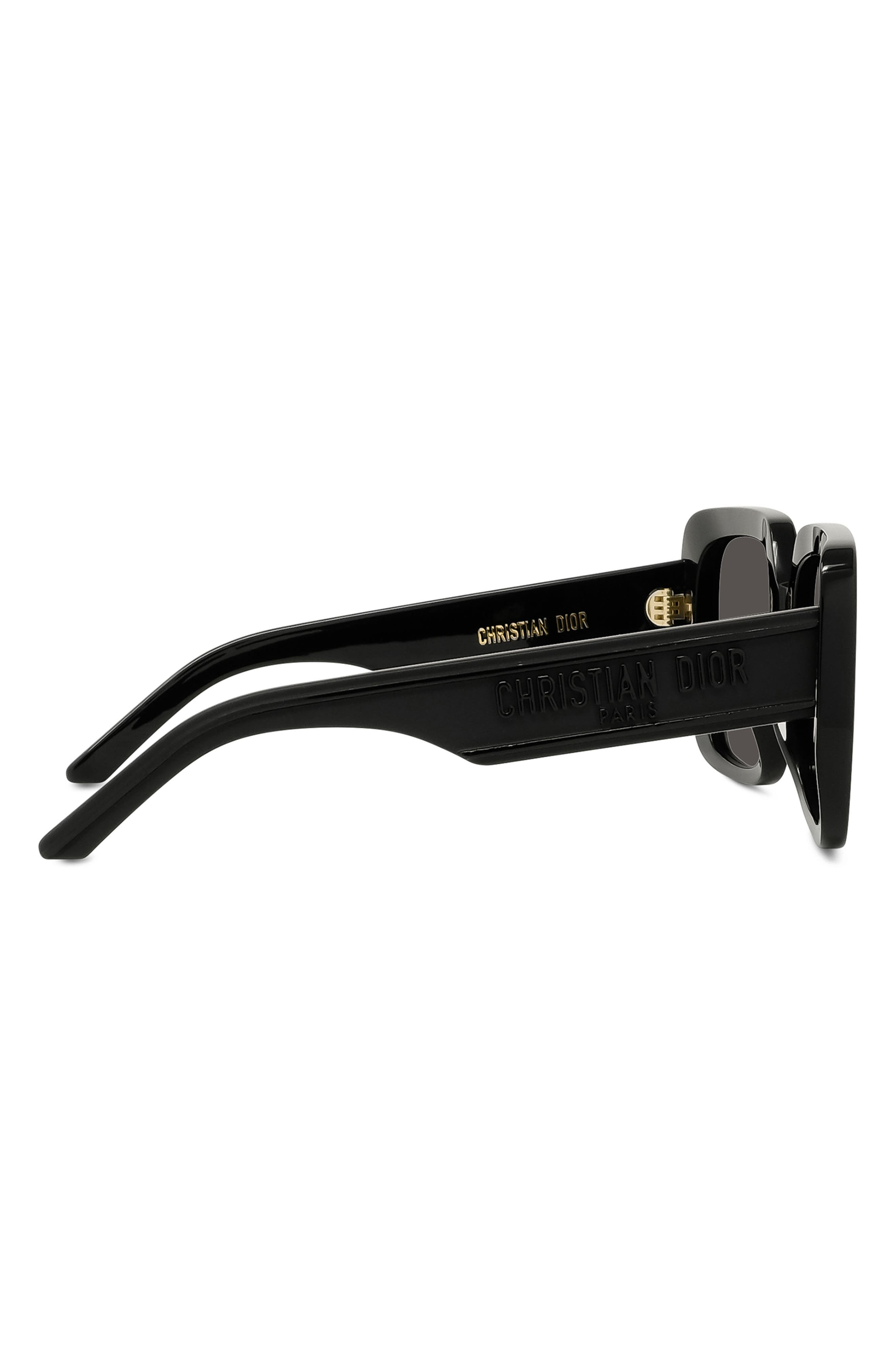 Wildior S3U 55mm Square Sunglasses in Black/Grey at Nordstrom - 7