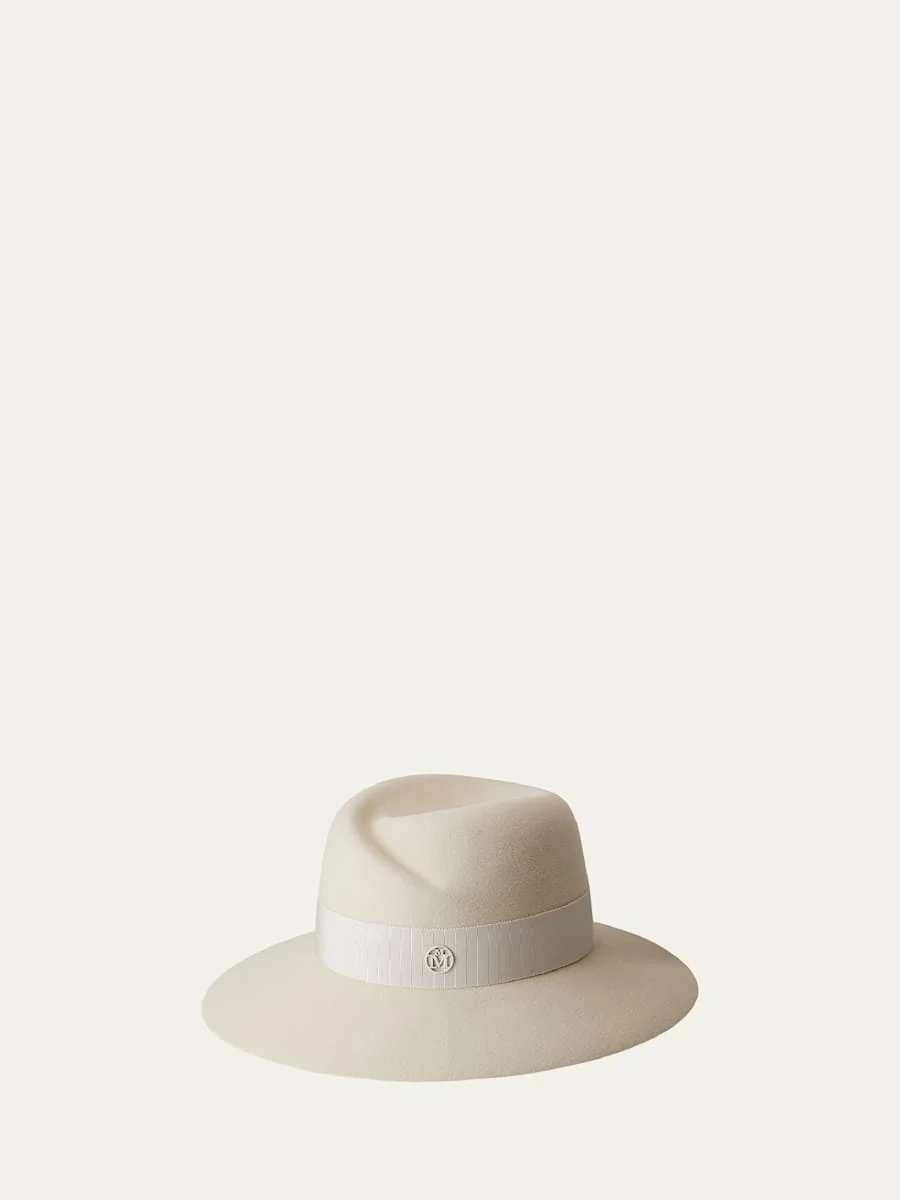 Virginie Waterproof Wool Felt Fedora - 1