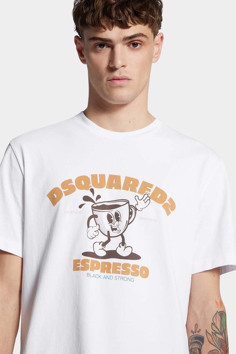 REGULAR FIT ESPRESSO T-SHIRT - 5