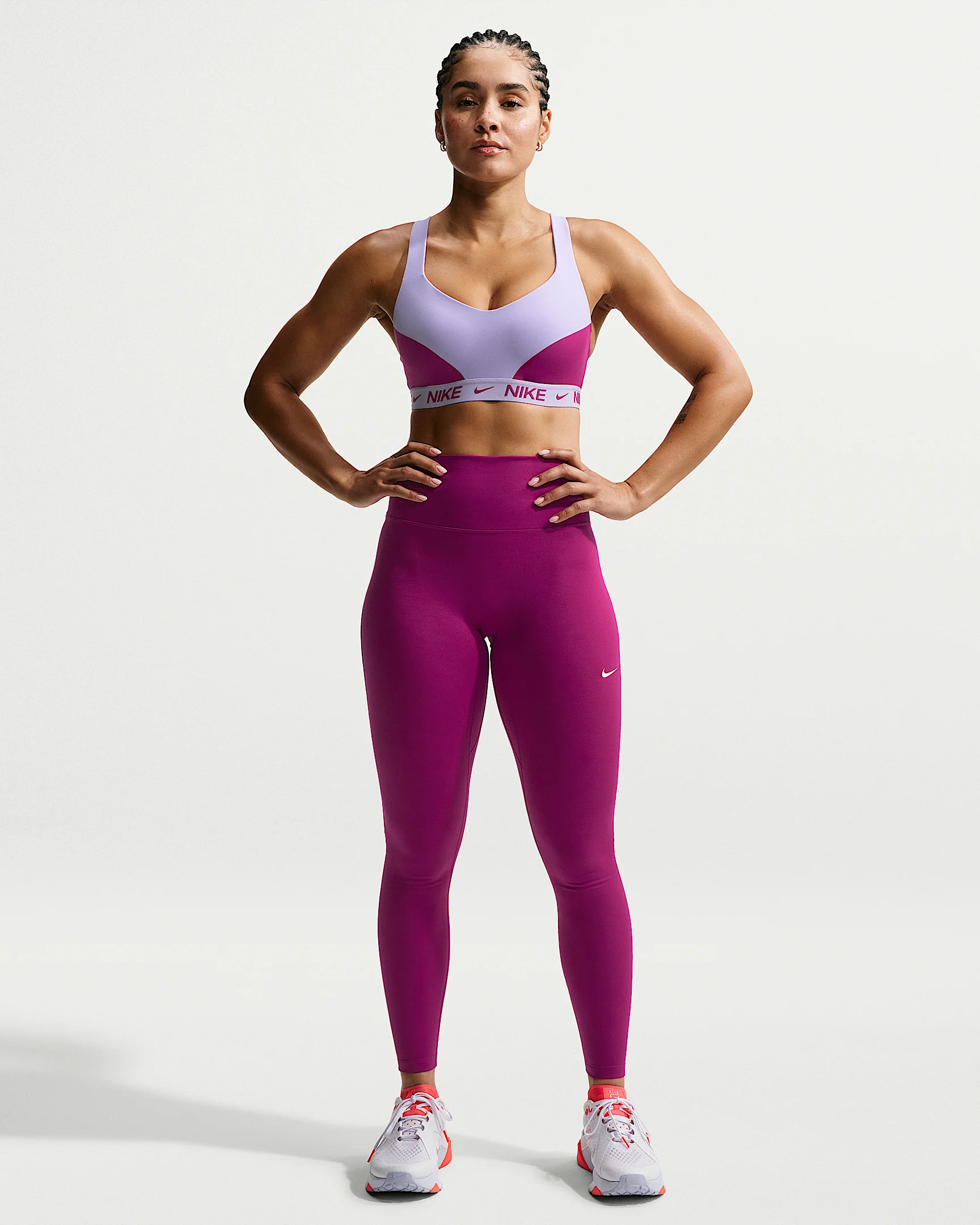 Nike One Seamless Front Women's High-Waisted Full-Length Leggings - 1