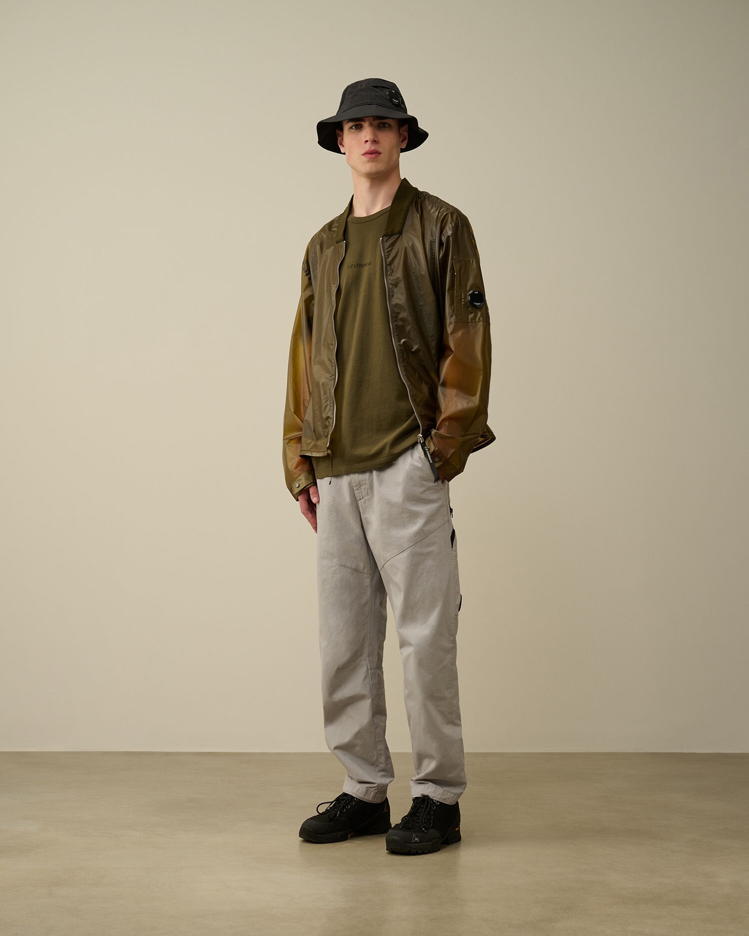 24/1 Jersey Garment Dyed Logo T-shirt - 6
