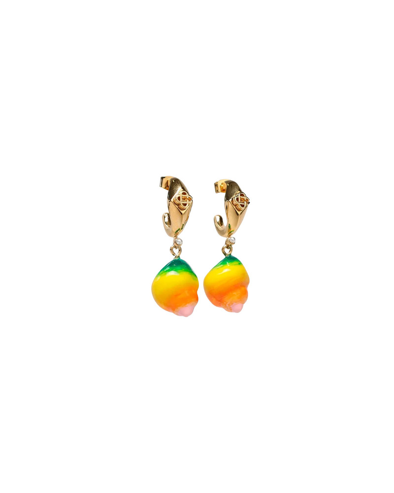 CASABLANCA Shell Drop Earrings outlook
