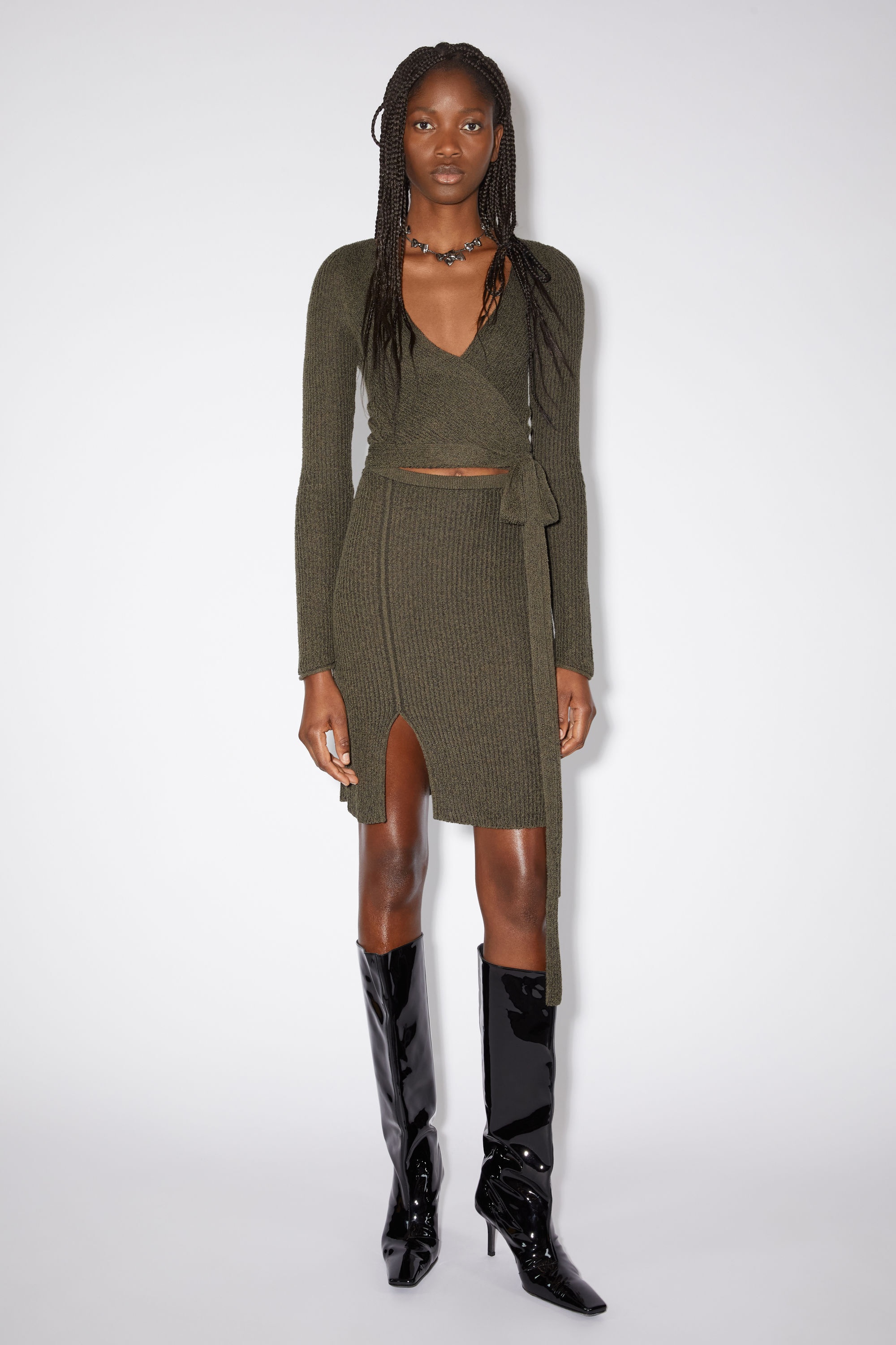 Acne sweater dress clearance
