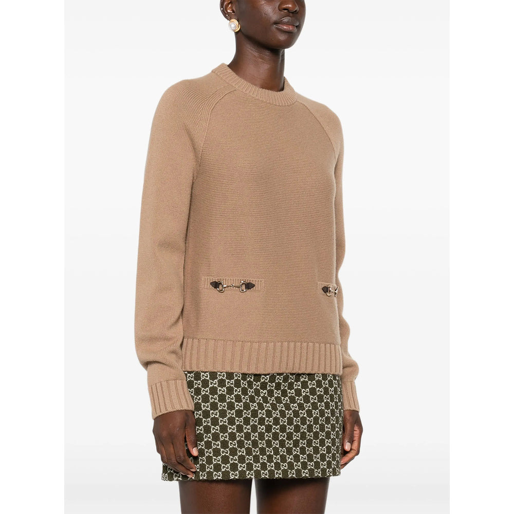 Gucci Brown Knitwear - Jumpers Women - 5