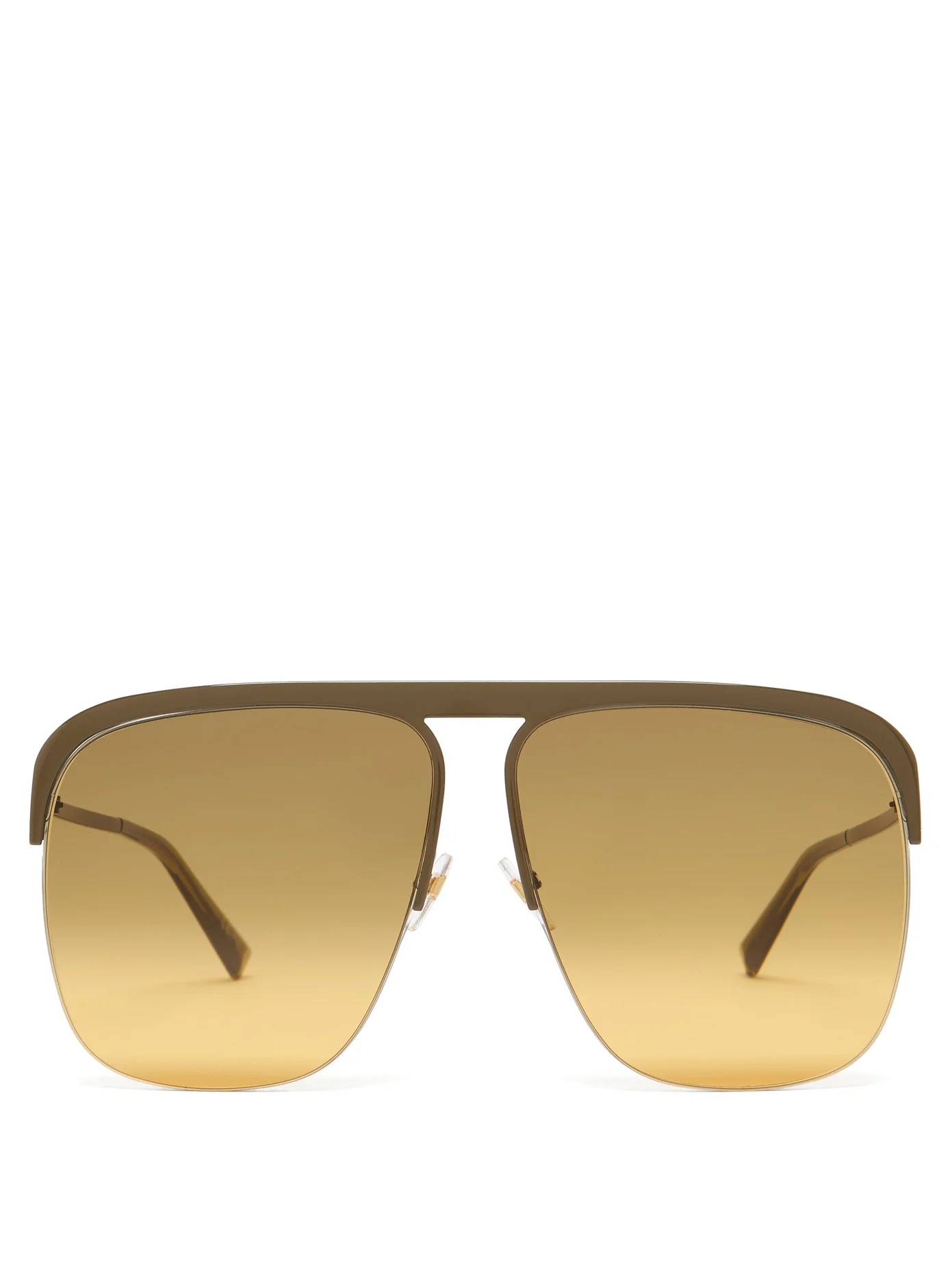 GV Ray metal aviator sunglasses - 1