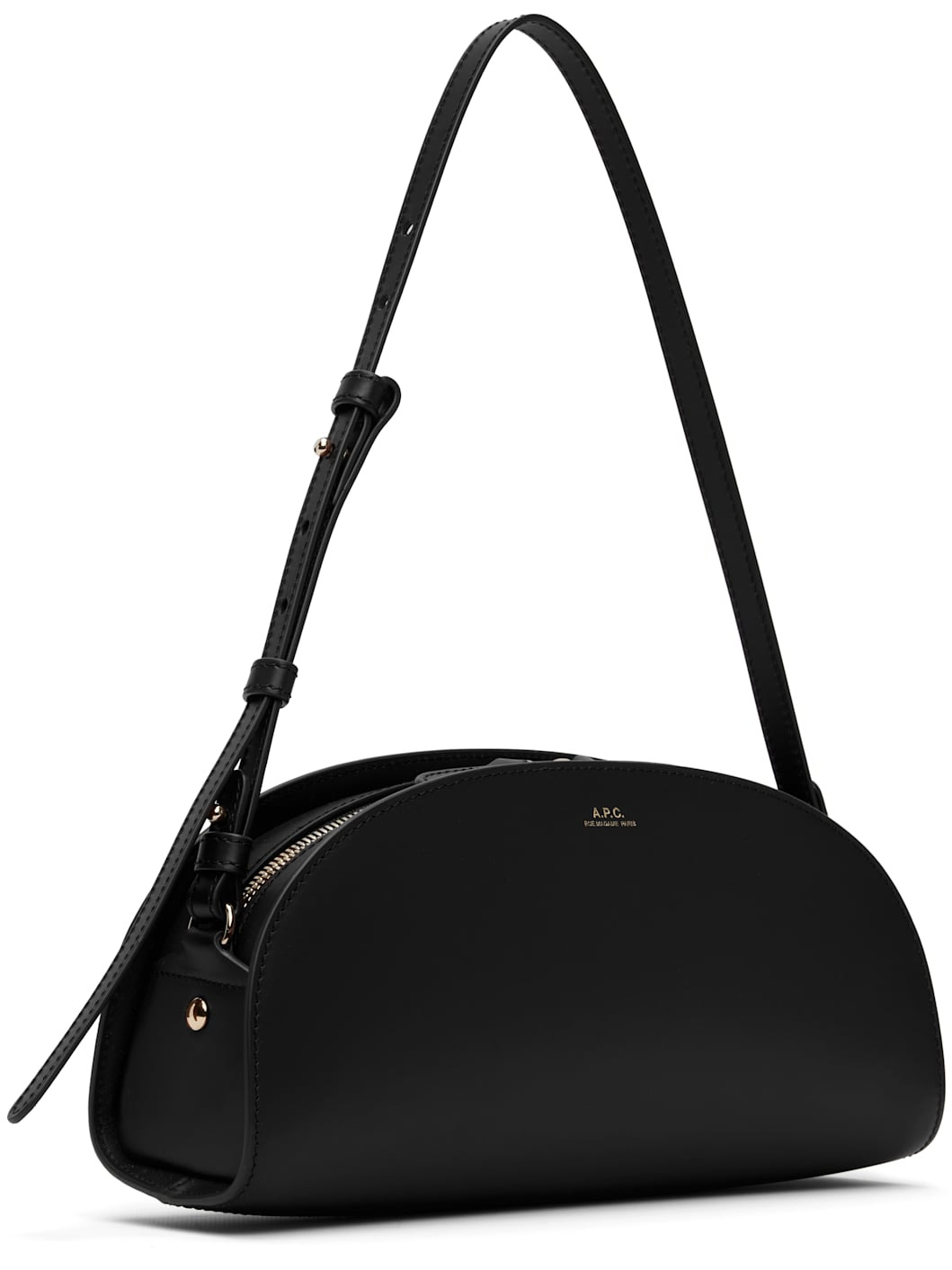Black Demi-Lune Shoulder Bag - 2