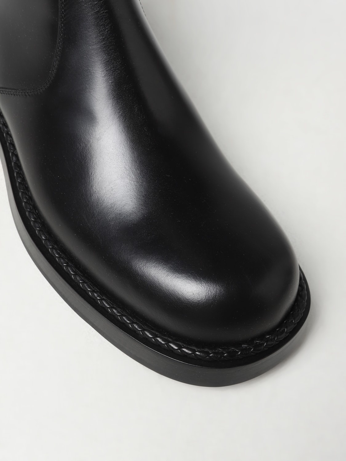 Bottega Veneta Strut leather ankle boots with zip - 4