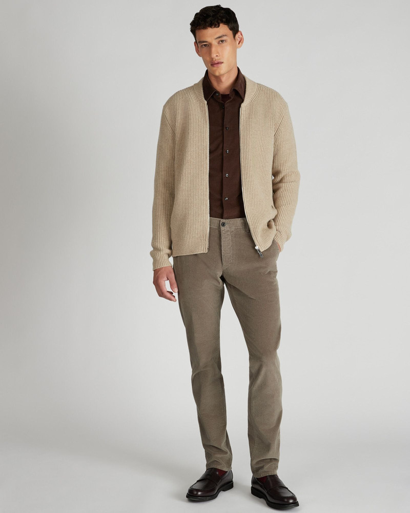 Regular fit corduroy shirt 5