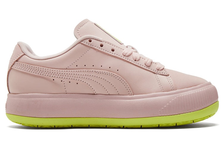 (WMNS) PUMA Suede Mayu Sneakers Pink 382585-02 - 2