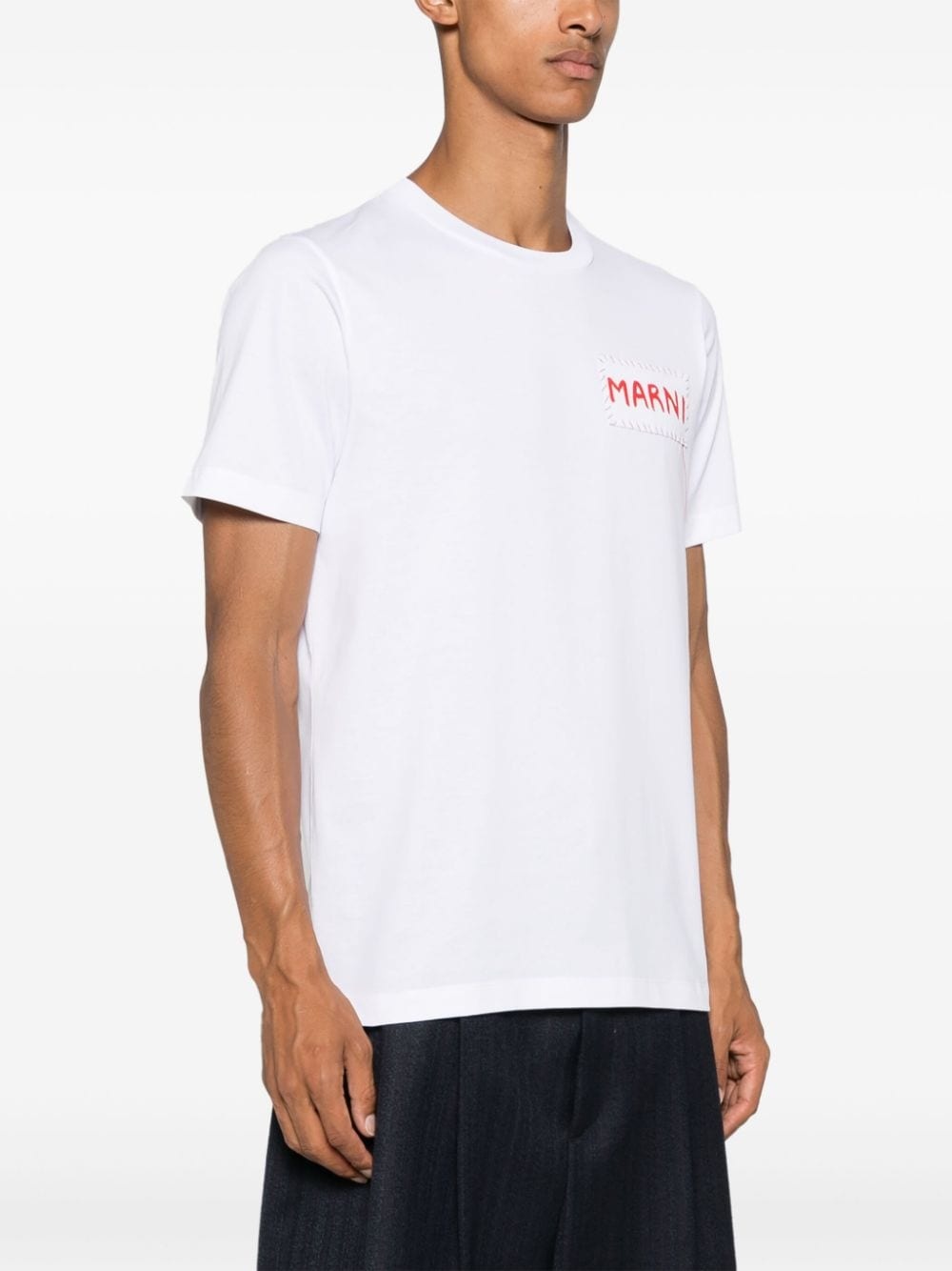 Marni-patch T-shirt - 3