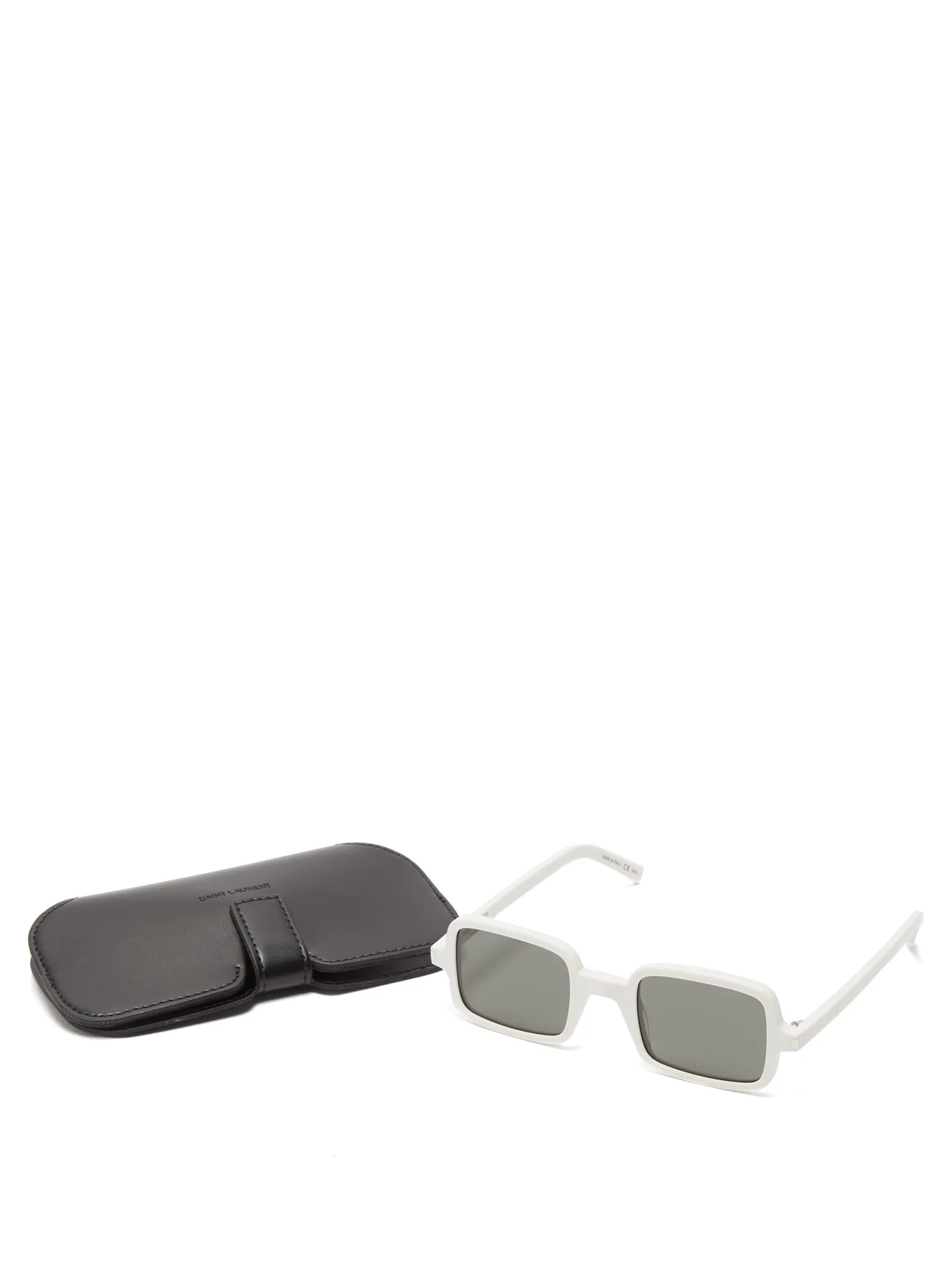 Square acetate sunglasses - 5