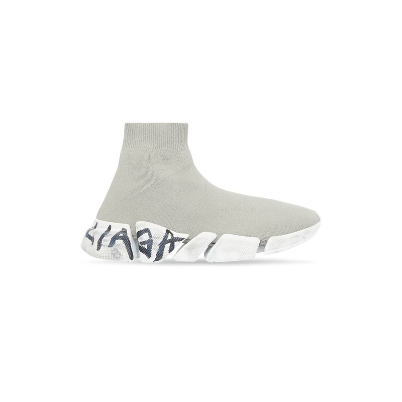 speed 2.0 graffiti recycled knit sneaker - 1